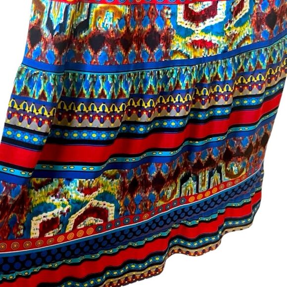 Tantrums Navajo Full Color Super Stretch Maxi Dress-Size PL - Picture 5 of 9